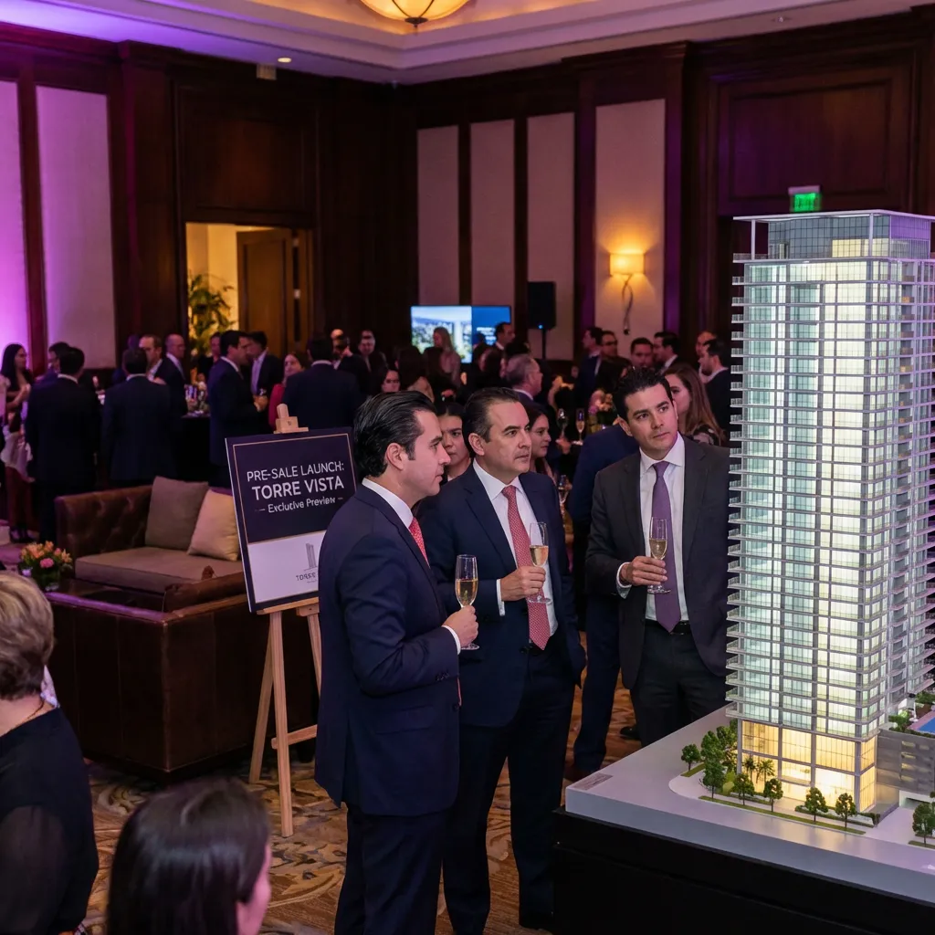 Evento exclusivo de venta en verde inmobiliaria en Chile