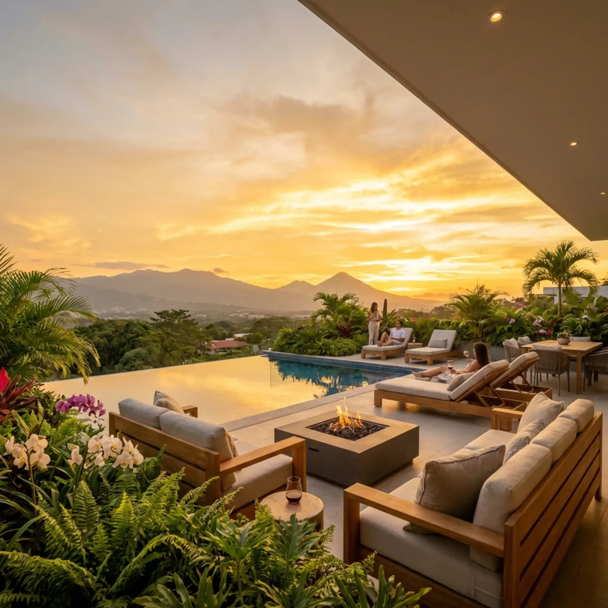 Landing page inmobiliaria en laptop en Costa Rica