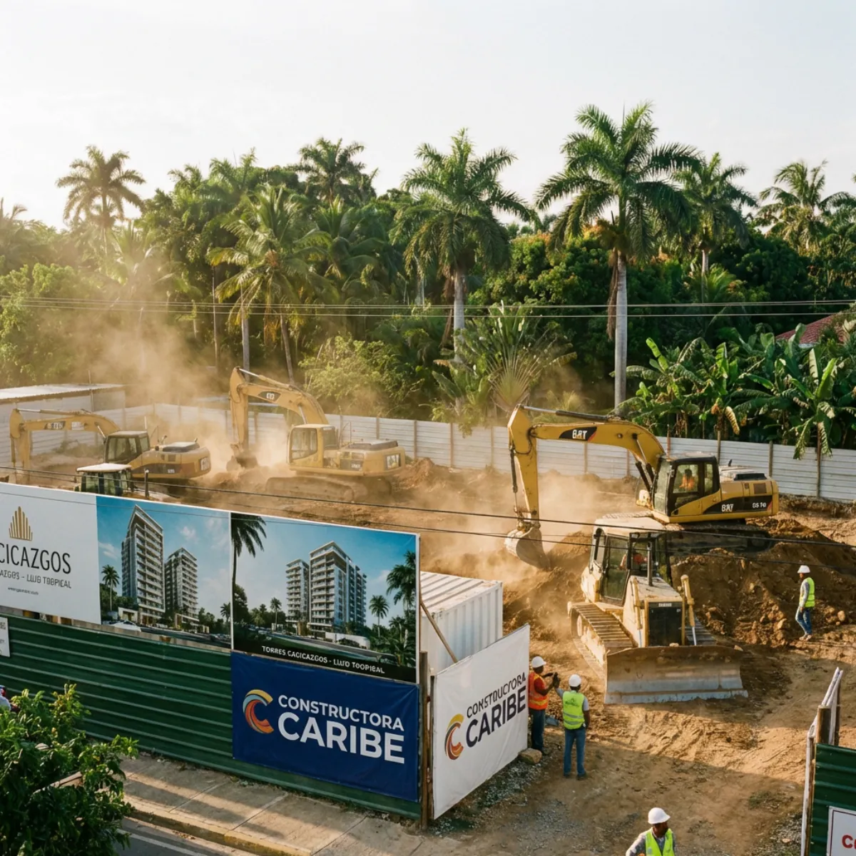 Reunión entre inversionista y desarrollador inmobiliario en República Dominicana