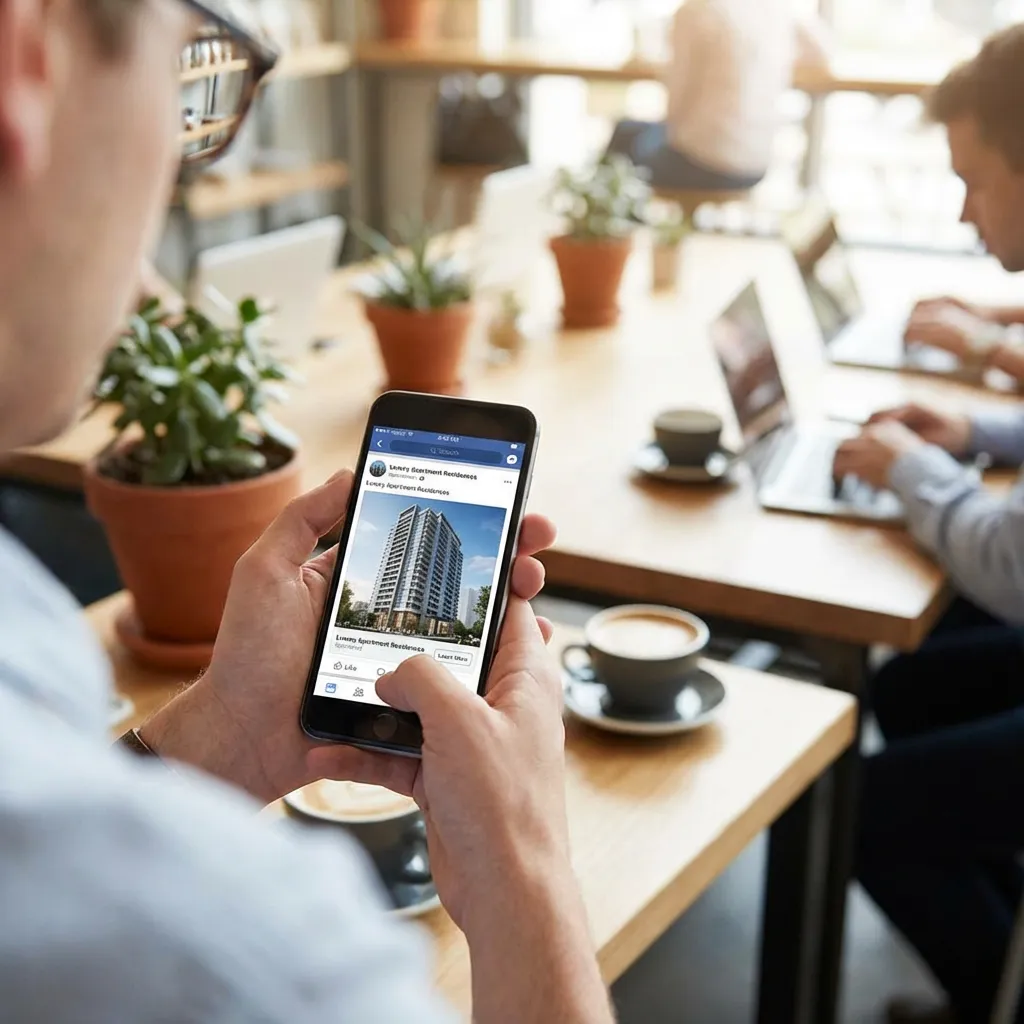 Anuncio de Facebook para constructora en España